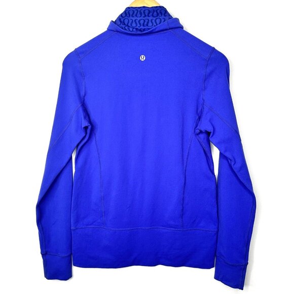 Lululemon Women Origami Stride Luon Full-Zip Athletic Yoga Jacket Purple Size 6 - Picture 2 of 10